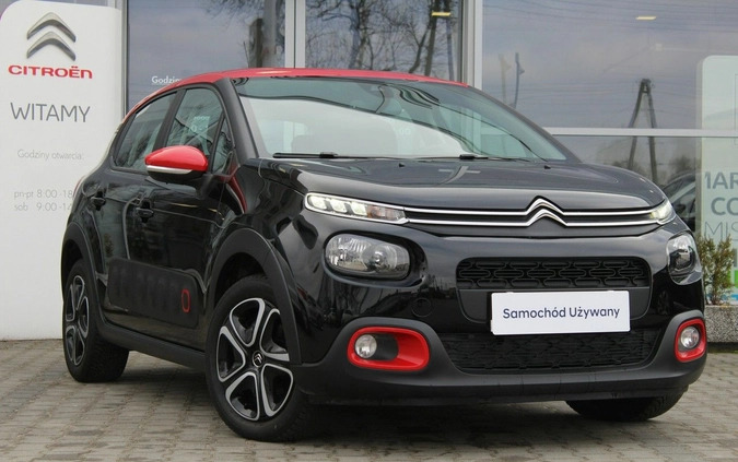 Citroen C3 cena 45900 przebieg: 60050, rok produkcji 2019 z Łódź małe 379